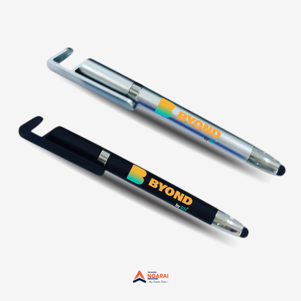

READY STOCK Ngarai Ballpoint Plastik Design Ekslusif Edisi BYOND Promosi BSI Bank Syariah Indonesia