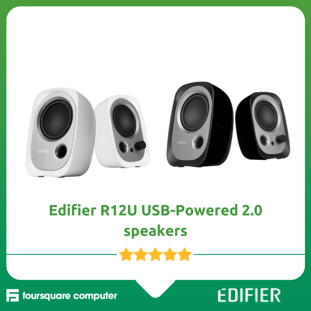 Edifier R12U USB-Powered 2.0 speakers