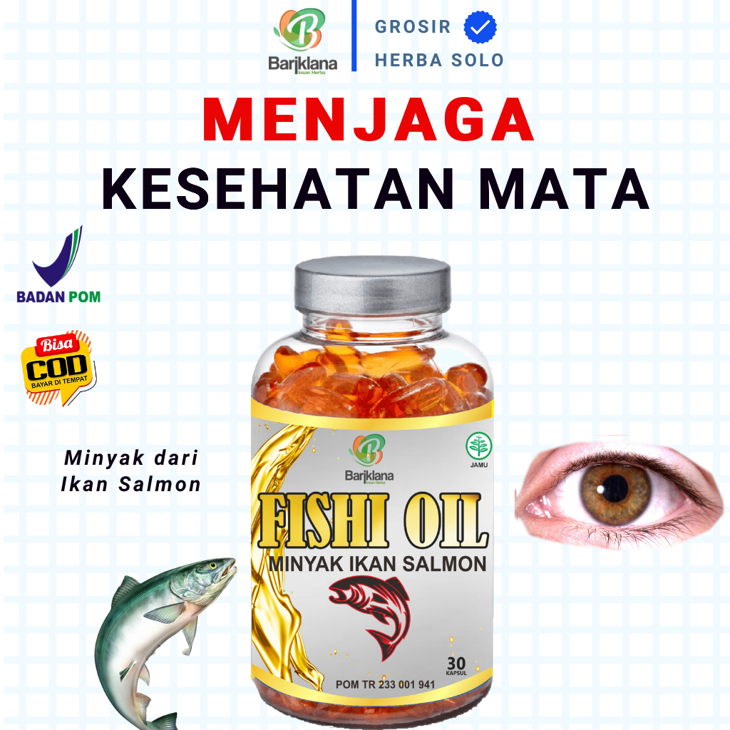 [GRATIS HADIAH] MINYAK IKAN SALMON SUPLEMEN UNTUK MENINGKATKAN KREATIVITAS ANAK