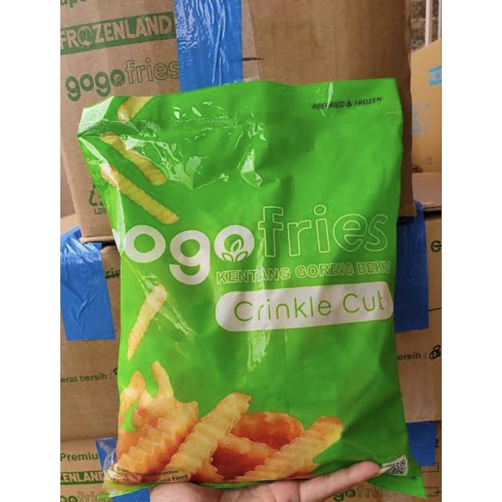 

Kentang Gogo Crincle Cut 1kg
