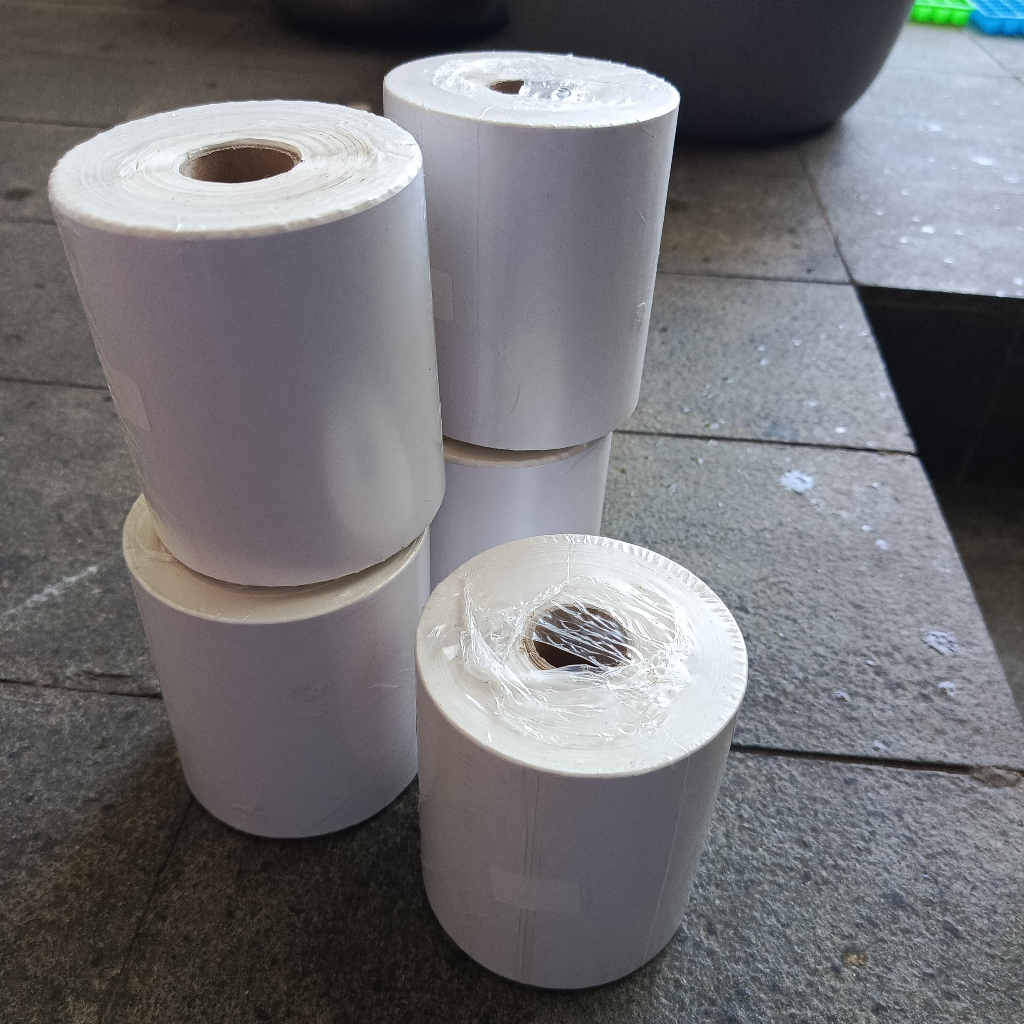 

Kertas Thermal 100x150 mm isi 250-500 lembar per Roll | Label Thermal | Kertas Printer Thermal | Stiker Cetak Resi Pengiriman | Label Thermal Termurah