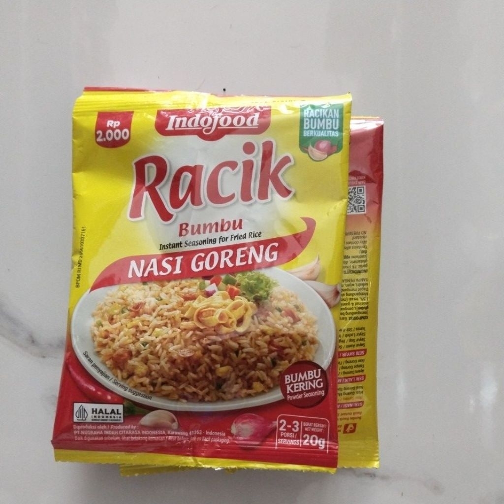 

Indofood Racik Bumbu Nasi Goreng 20 Gr