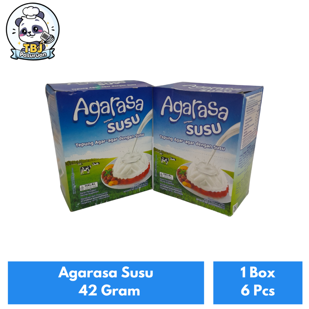 

Agarasa Susu 42 Gram Kemasan 1 Box Isi 6 Pcs