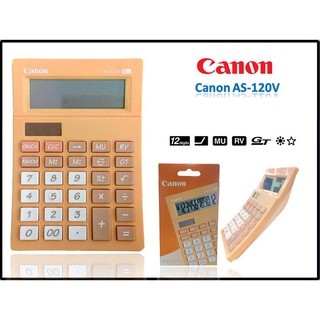 

calculator canon AS-120V