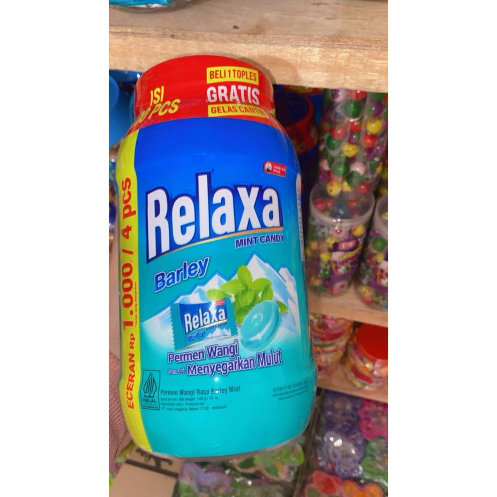 

PERMEN RELAXA TOP ISI 200 pcs DAN PACK ISI 50 pcs