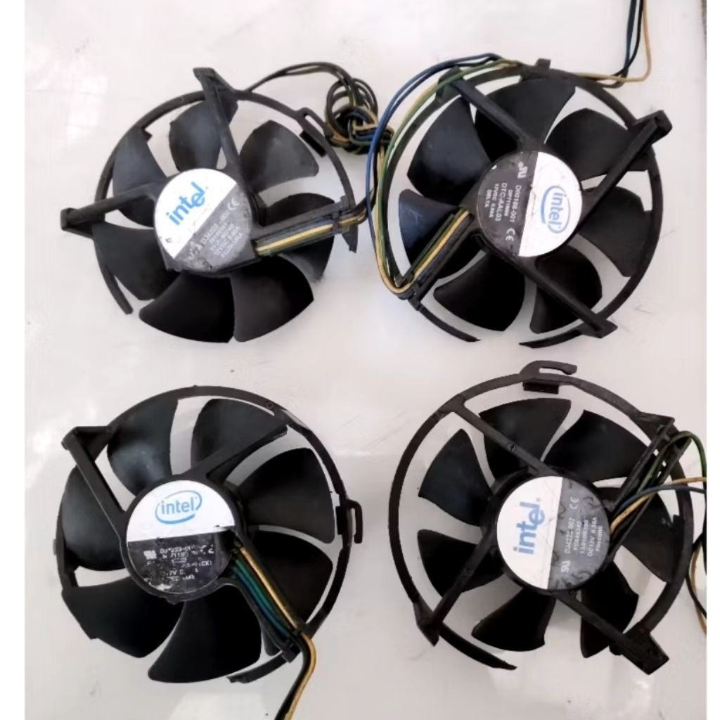 FAN INTEL FAN DC 12V EX FAN PC KIPAS PROSESOR INTEL BULAT FRAME PECAH/ PATAH