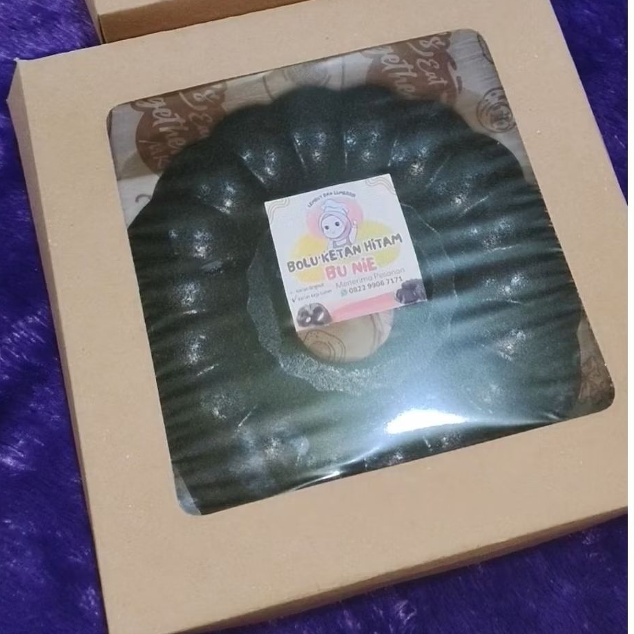 

Bolu Ketan Hitam Keju Lumer