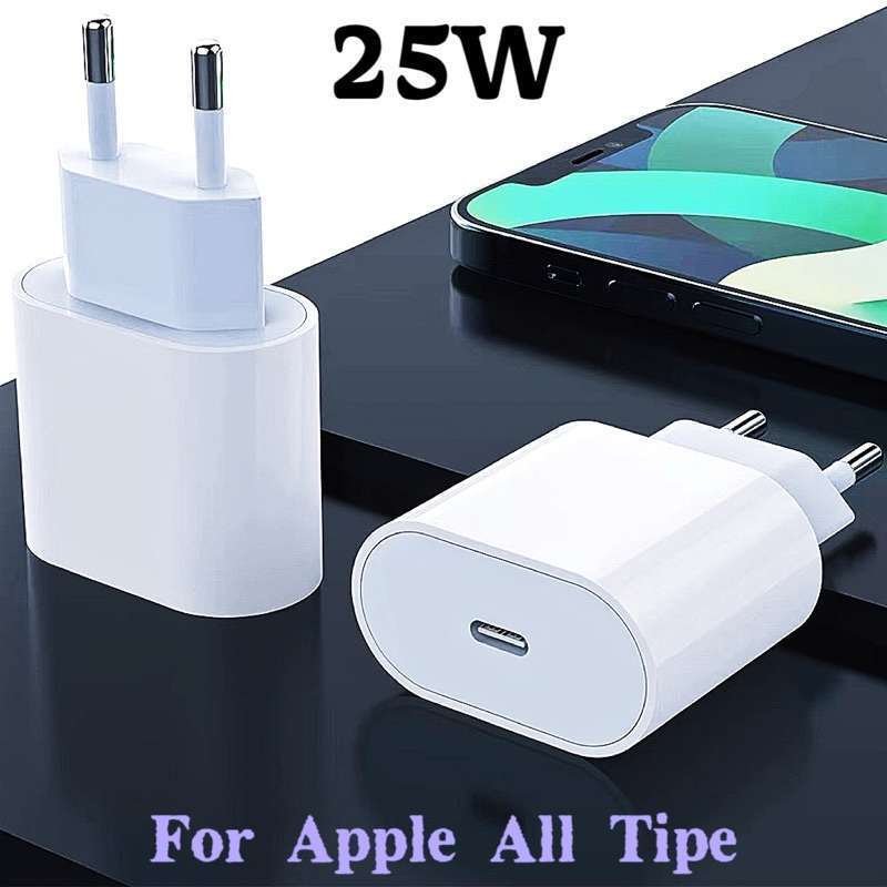 Batok Charger Iphone / Kepala / Adapter USB Type C 25 W Iphone