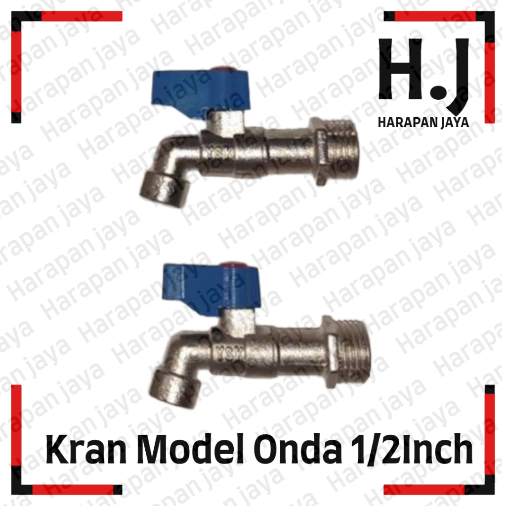 Kran Model ONDA 1/2 Inch / Kran Tembok Babet Panjang