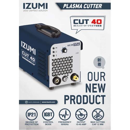 MESIN PLASMA CUTTING IZUMI CUT 40 MESIN POTONG PLASMA 40A IZUMI CUT40