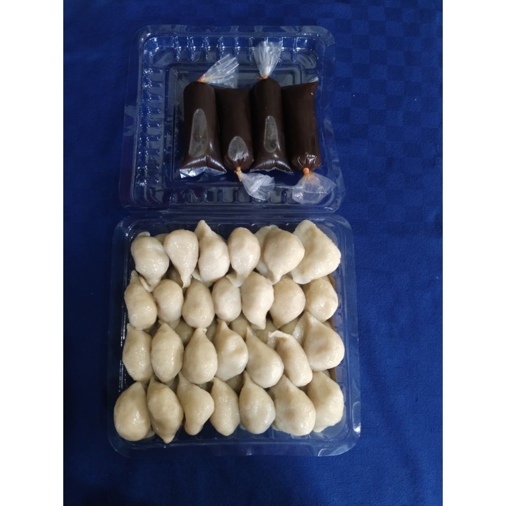 

grosir pempek asli palembang paket 30pcs,50pcs,100pcs
