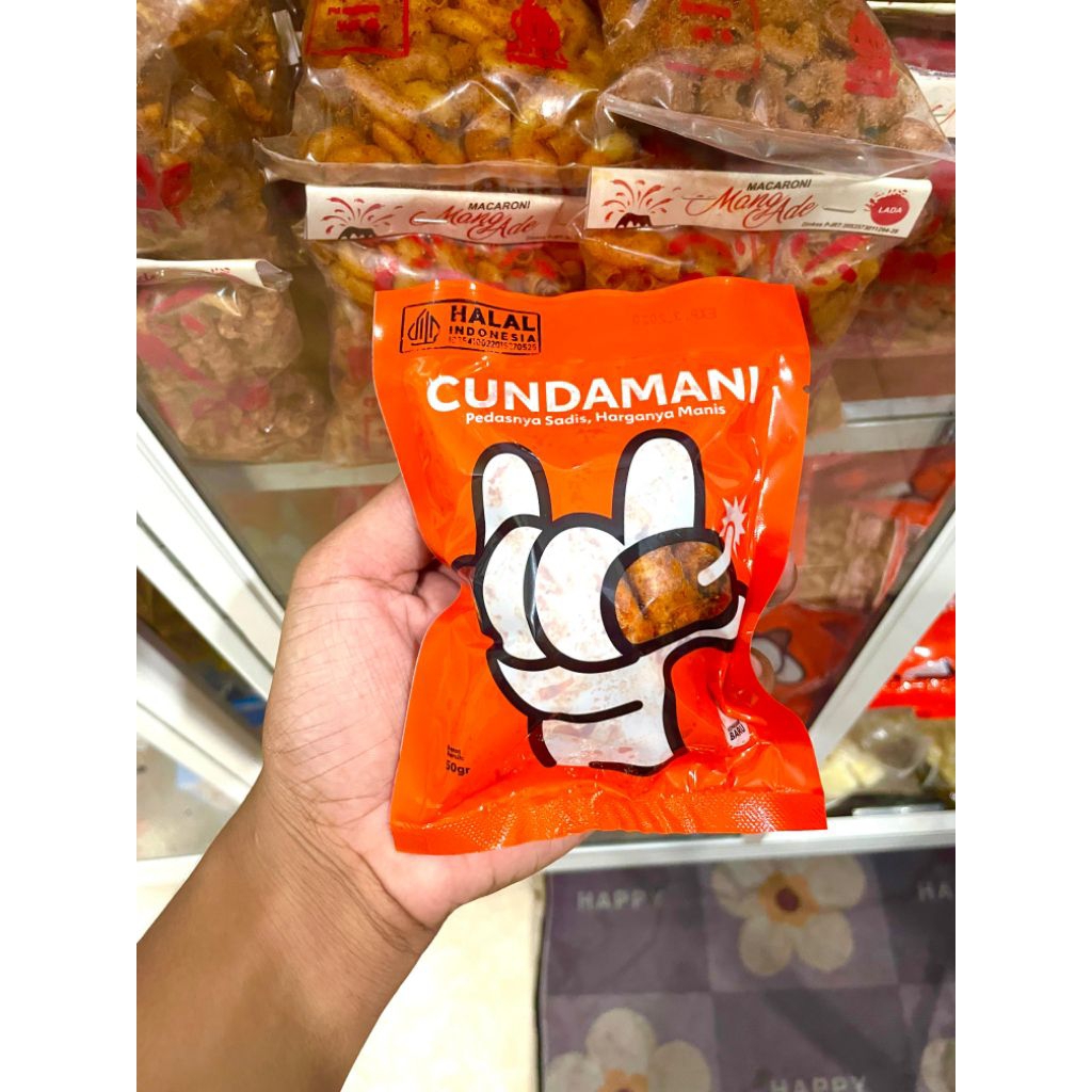 

Basreng Cundamani Pedas Jeruk 50gr