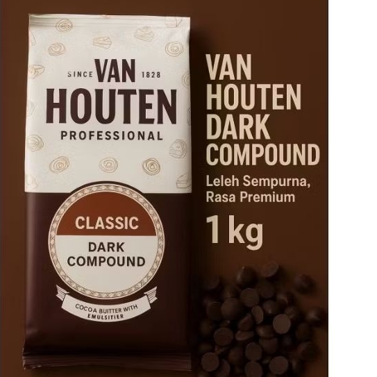 

dark compound van houten 1 kg DCC