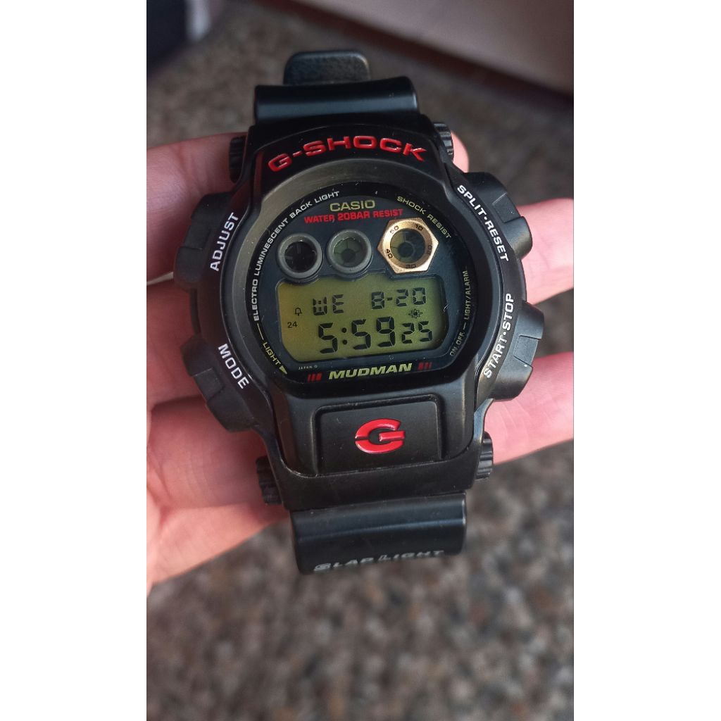 Casio G-Shock DW-8400 Mudman Second/Bekas/Preloved