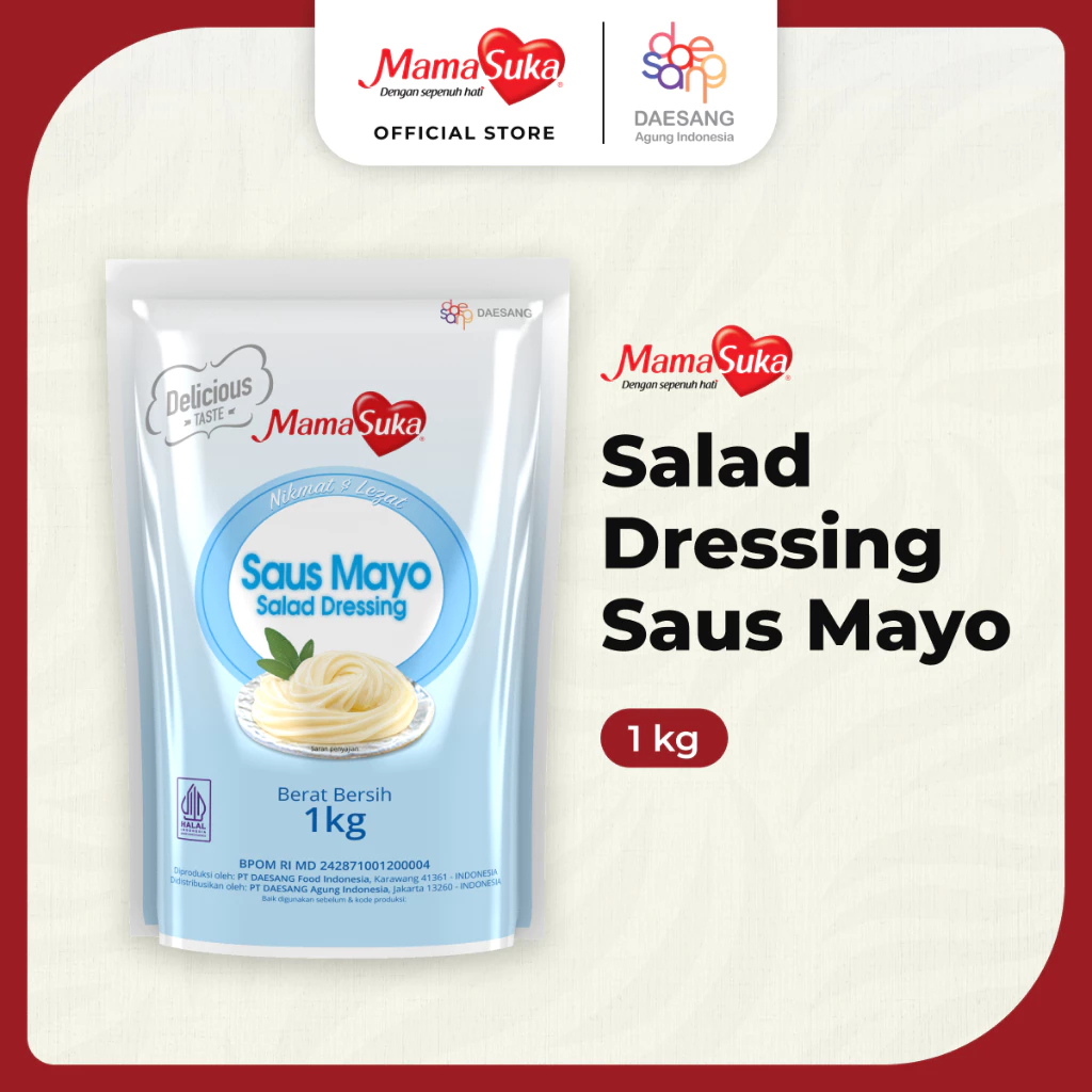 

MamaSuka - Salad Dressing Saus Mayo 1Kg