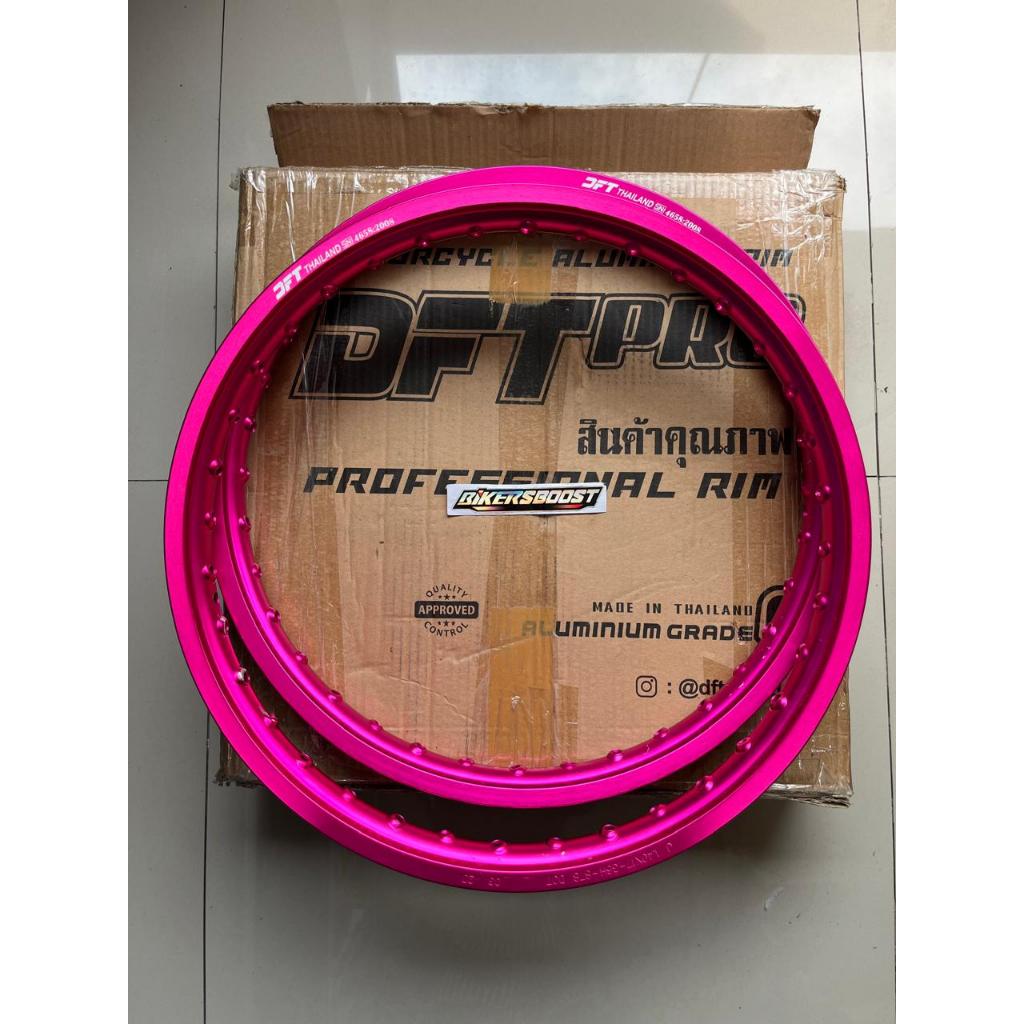 VELG WM DFT THAILAND UKURAN 140 X 17 SET DEPAN BELAKANG PINK