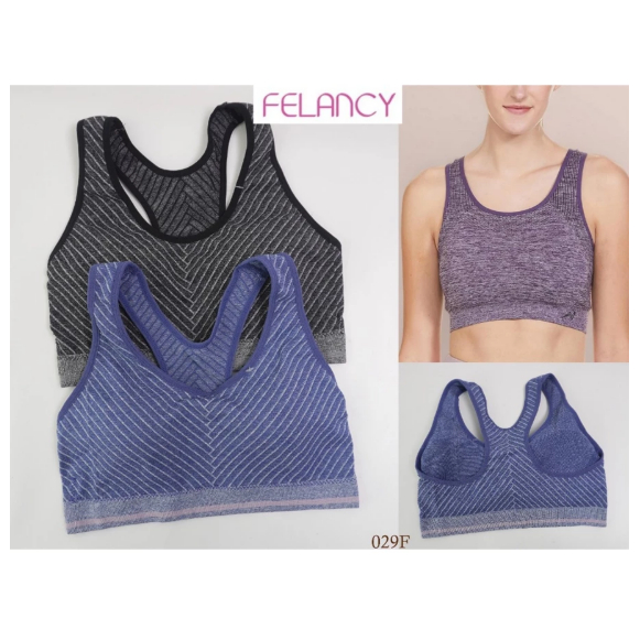 VEST / BRALETTE BRA OLAHRAGA / SENAM / OLAH RAGA FELANCY SPORT BRA 070-30026 026 070-30029 029 SIZE 