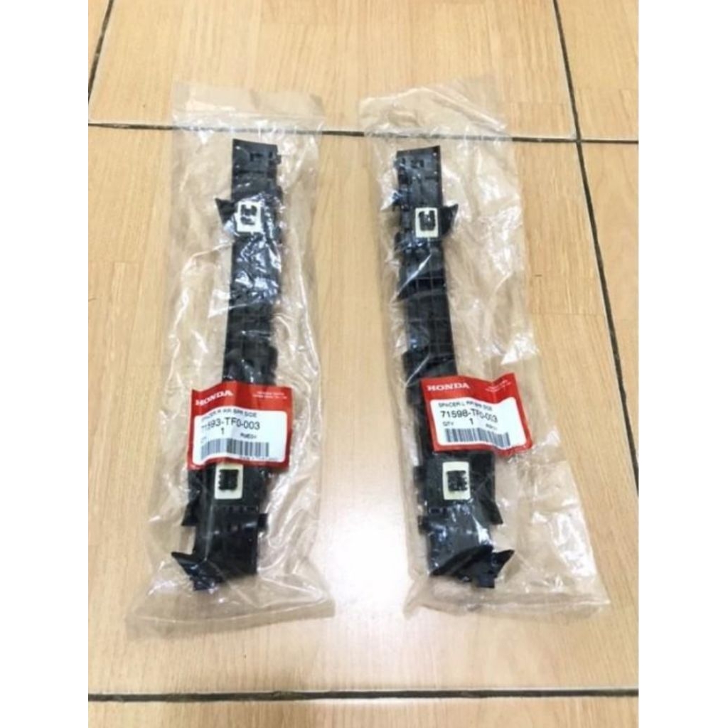 breket breaker bumper belakang jazz 2007-2013 original