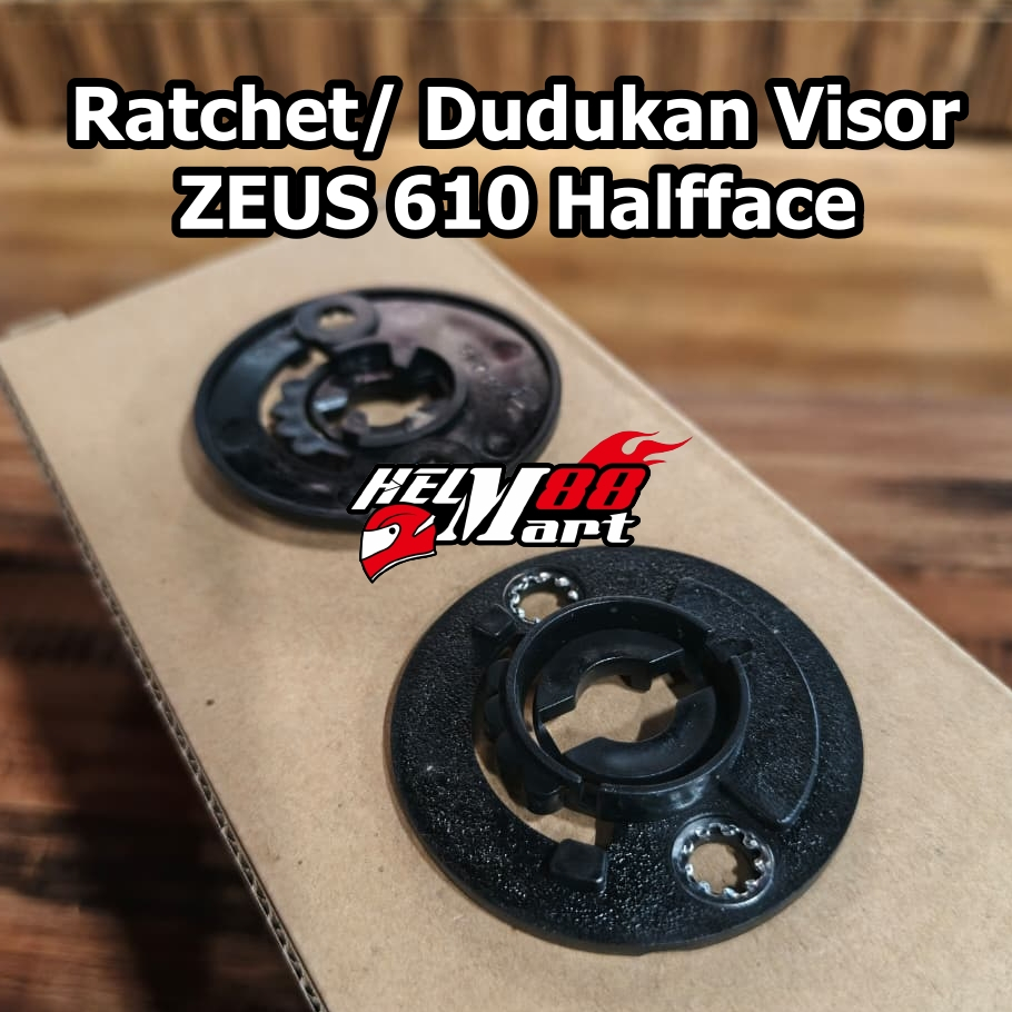 Rachet Zeus 610 Bracket Helm ZS610 / Dudukan Visor Zeus Segmented ZS-610 Ratchet Zeus