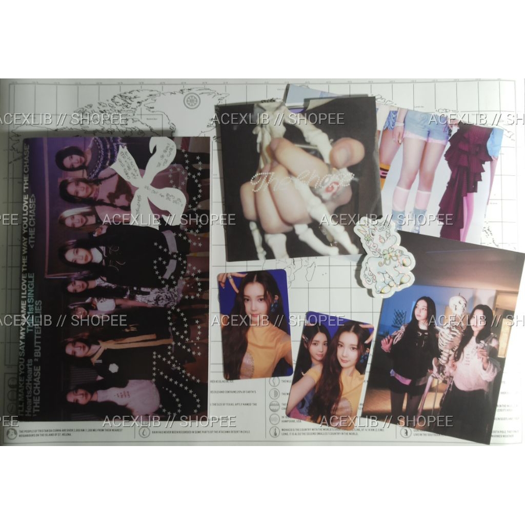 Album Hearts2Hearts H2H - The Chase Photobook Photo Book PB version ver fullset unsealed PC A-na Pho
