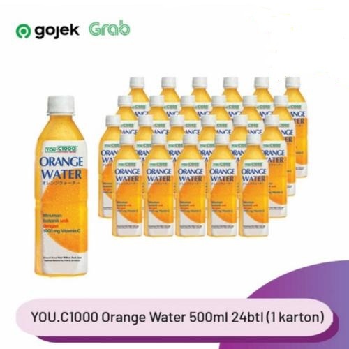 

You C 1000 orange water botol plastik 500ml