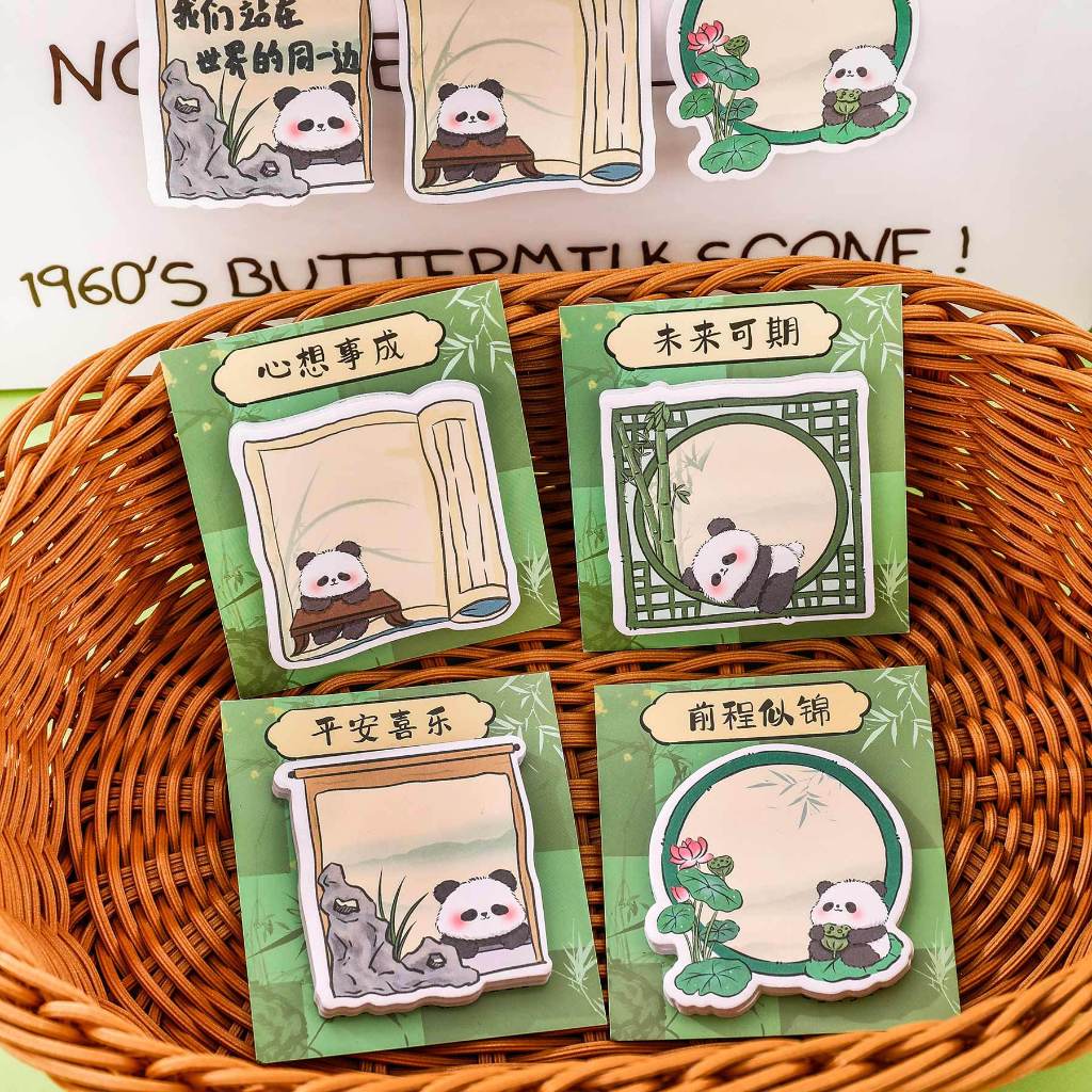 

Sticky Notes Panda (30 Lembar) Memo Pad Kertas Catatan Kertas Notes