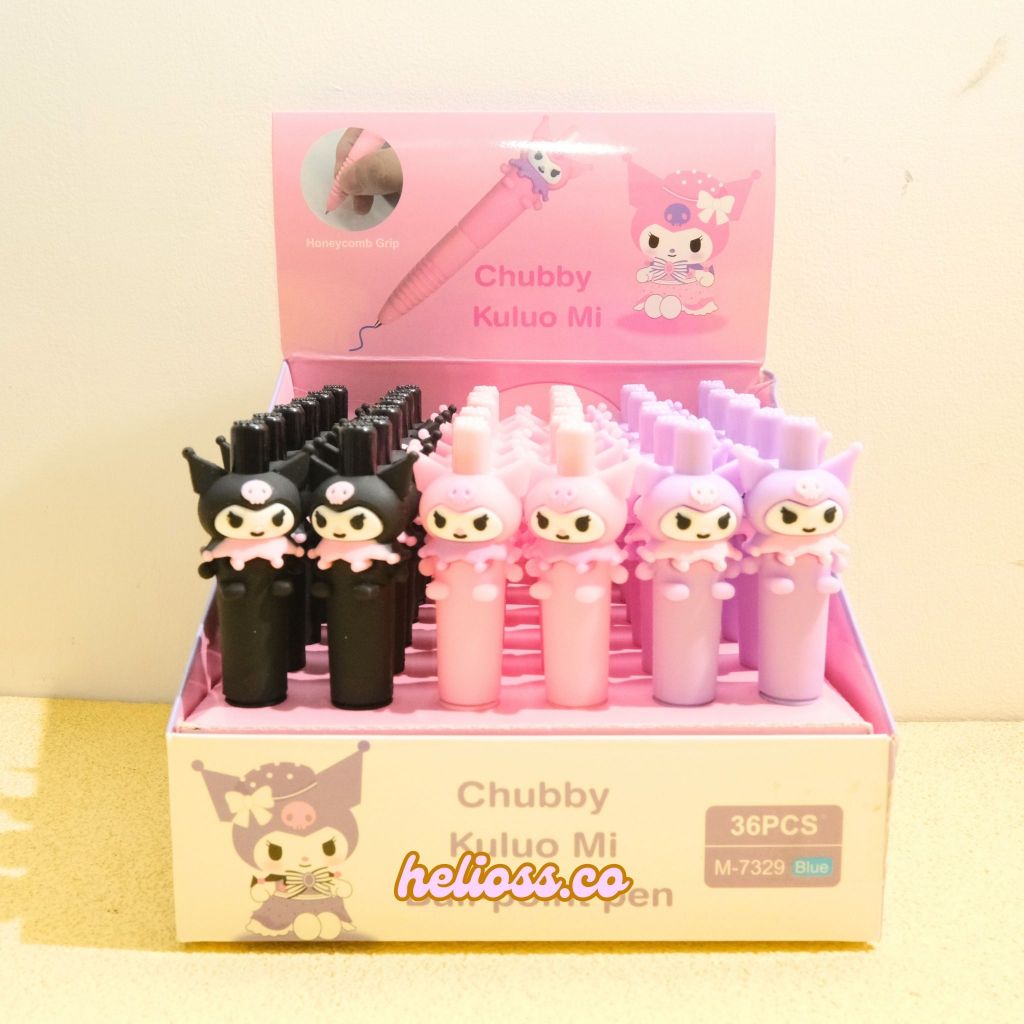 

PULPEN CETEK MEKANIK CHUBBY KUROMI GEL PEN CETEK KUROMI MUNGIL MINI ALAT TULIS SEKOLAH TERMURAH FANCY HELIOSS.CO