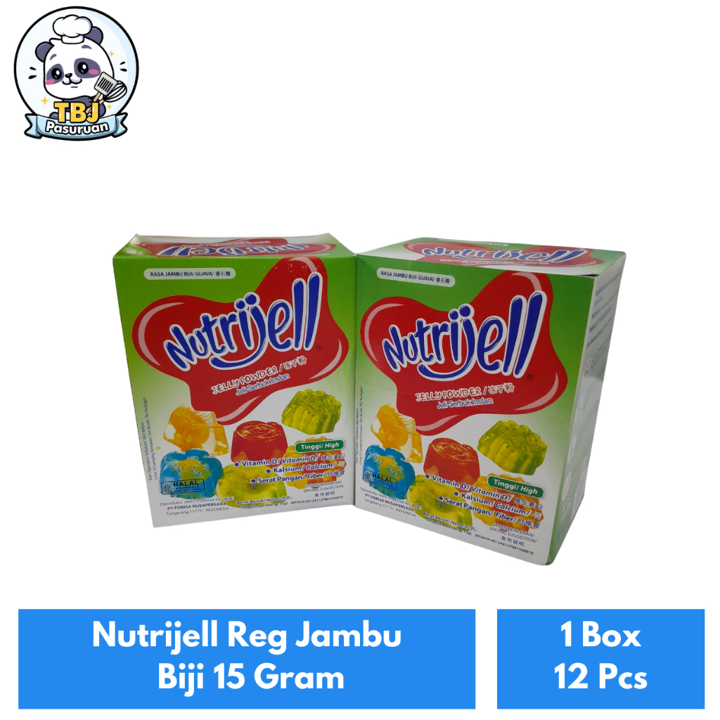

Nutrijell Reg Jambu Biji 15 Gram Kemasan 1 Box Isi 12 Pcs