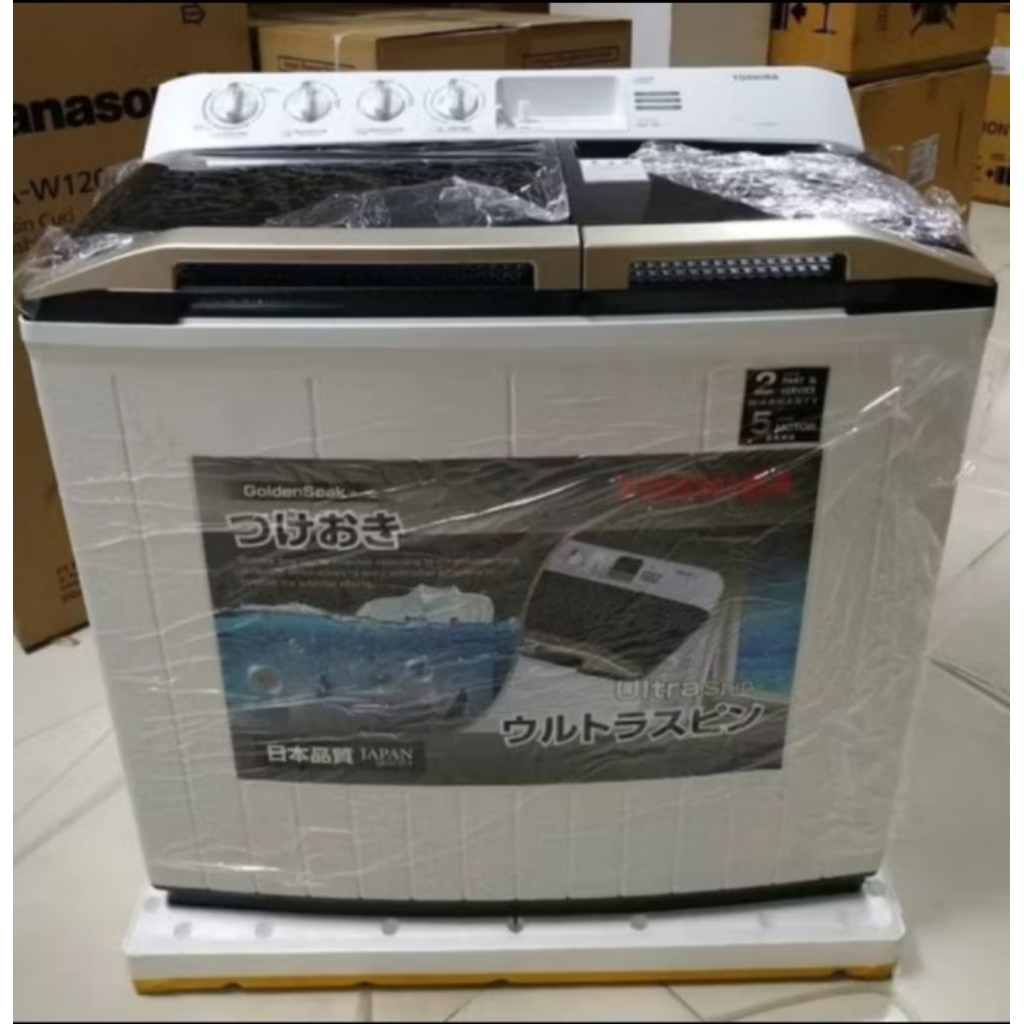 Mesin cuci 2 tabung 14 kg / 14kg TOSHIBA VH-J140MN