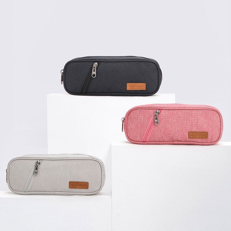 

Flash Deal Tempat Pensil AOKING Travel Pria / Wanita Kanvas Pencil Case Kantor BY1019