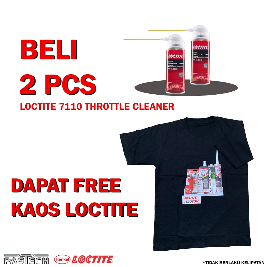 THROTTLE CLEANER GOLD SF 7110 416239 LOCTITE