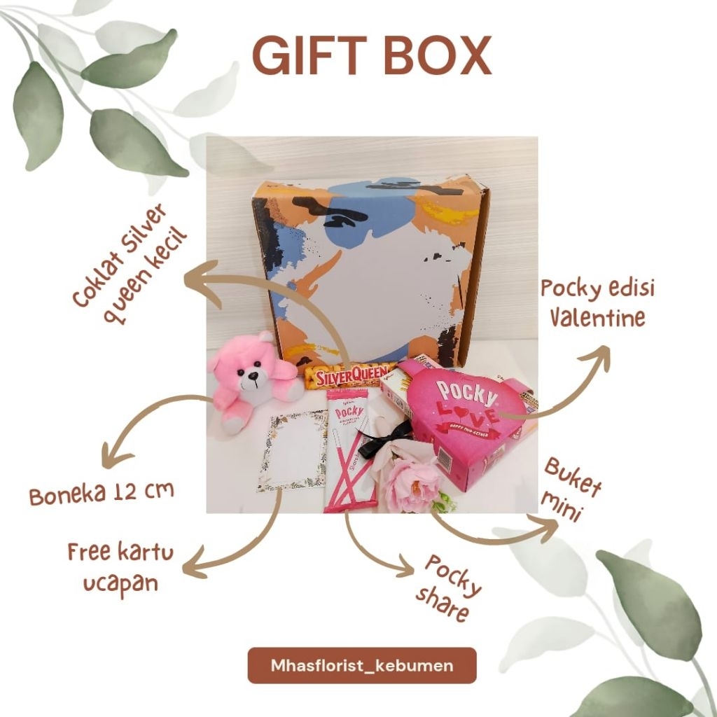 [POETRISI] Gift box snack hampers / gift box snack / hampers kado ulang tahun / hampers snack / gift