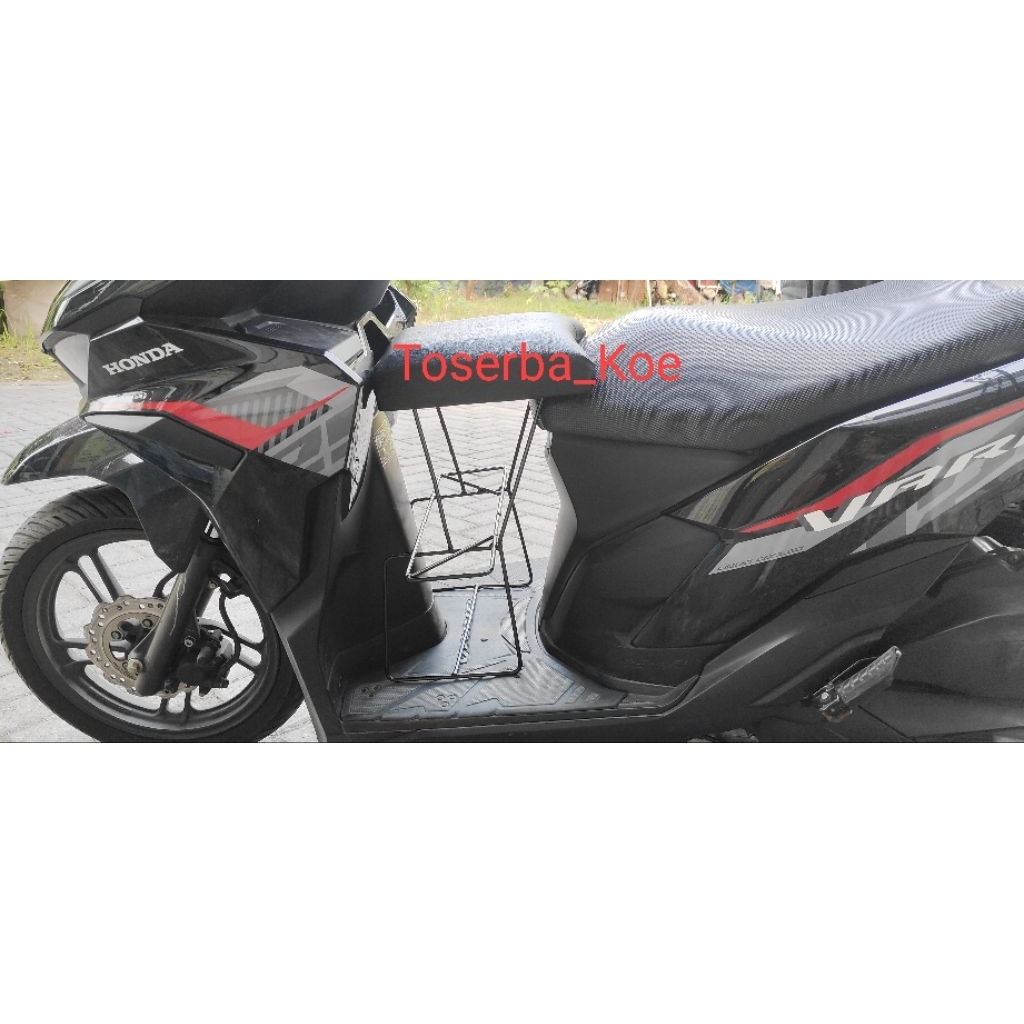 KURSI BONCENGAN MOTOR UNTUK ANAK - ANAK DI DEPAN MOTOR MATIC VARIO 125CC