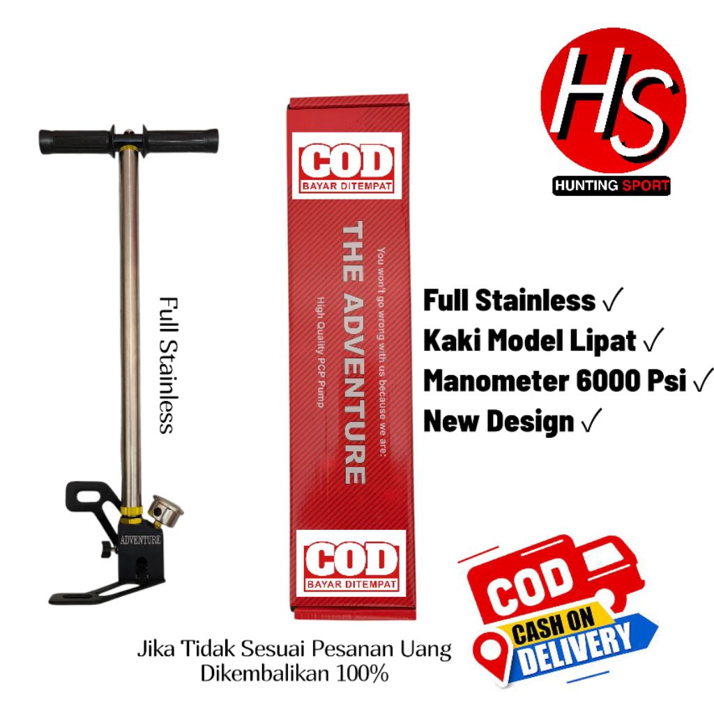 Pompa Pcp Lipat Murah, Pompa Pcp Kaki Lipat 6000 Psi, Pompa Pcp 6000 Psi Impor, Pompa Pcp Lipat