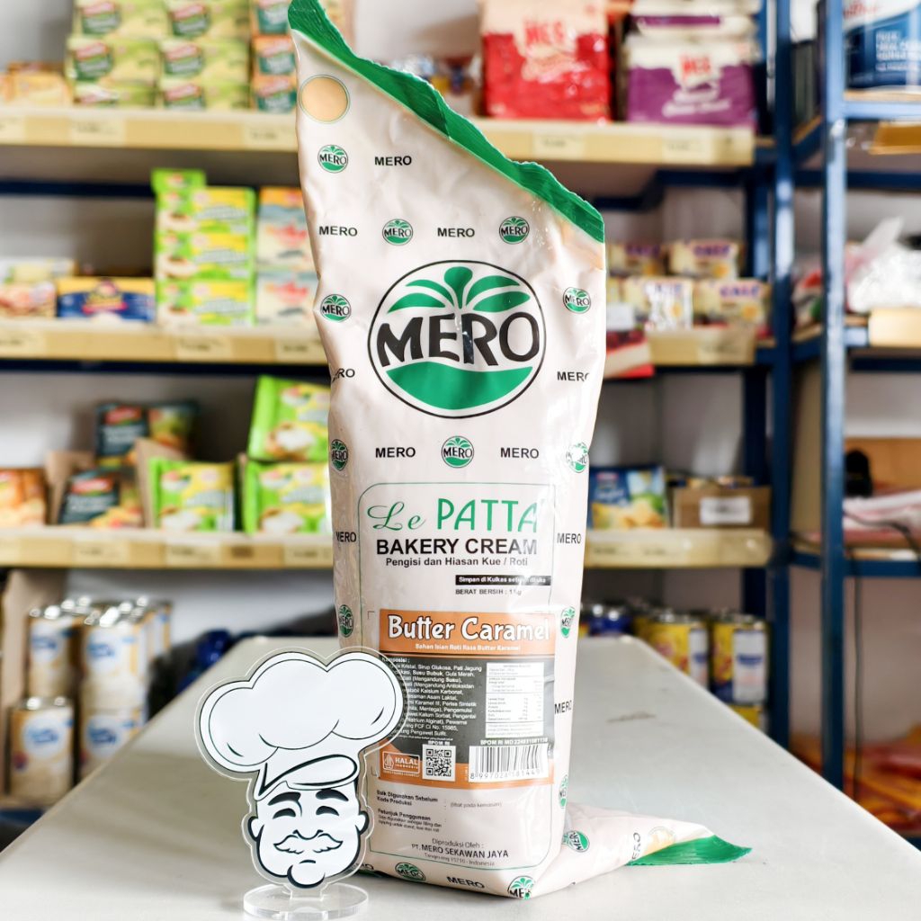 Mero Le Patta Butter Caramel 1Kg / Selai Lepatta Butter Caramel 1Kg / Selai Karamel Mero 1Kg