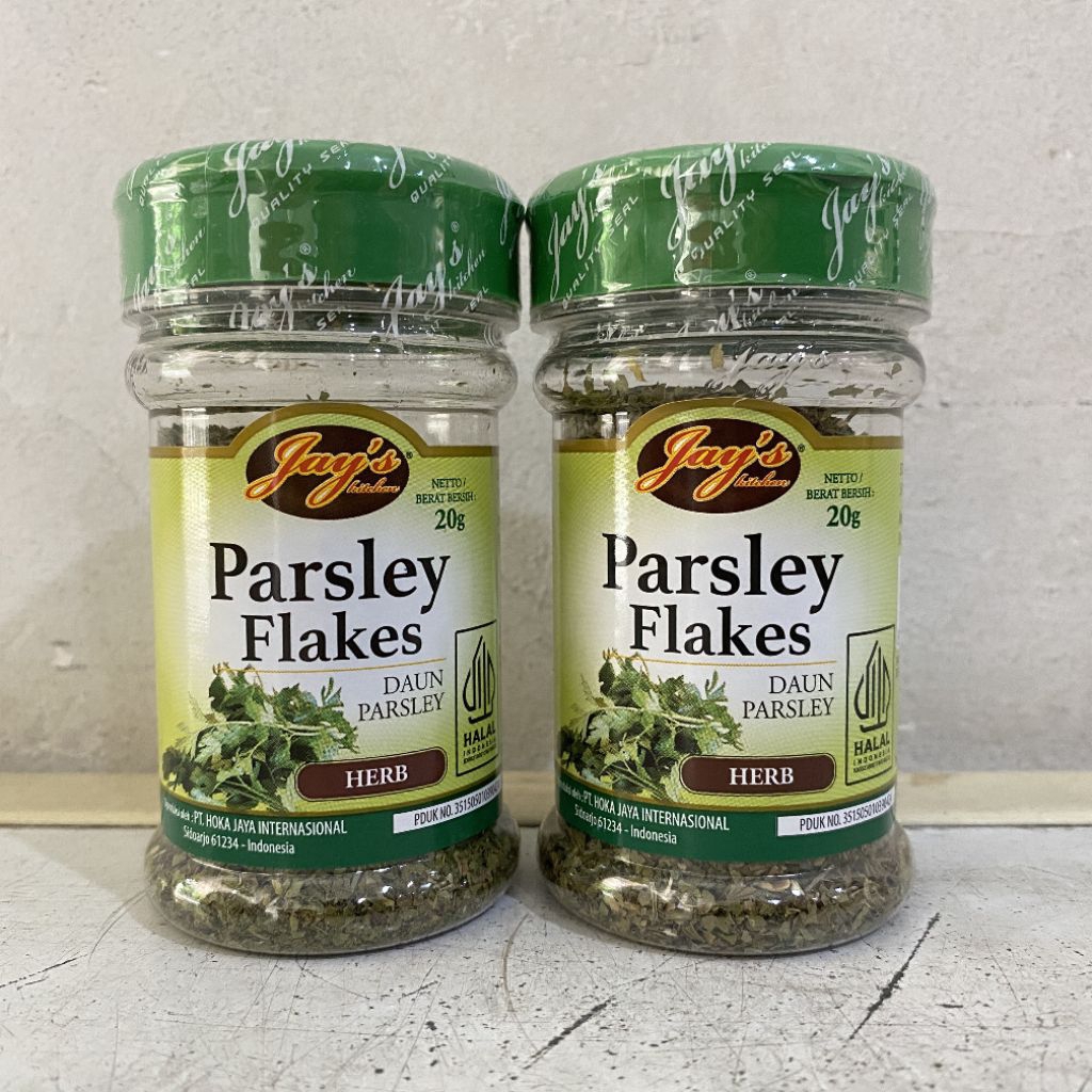 

Jay's parsley leaves botol 20 gram | daun parsley