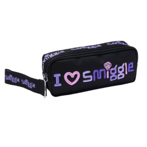 

SMIGGLE SMIGGLER IV PENSILCASE SOFTCASE BLACKMIX - TEMPAT PENSIL SMIGGLE