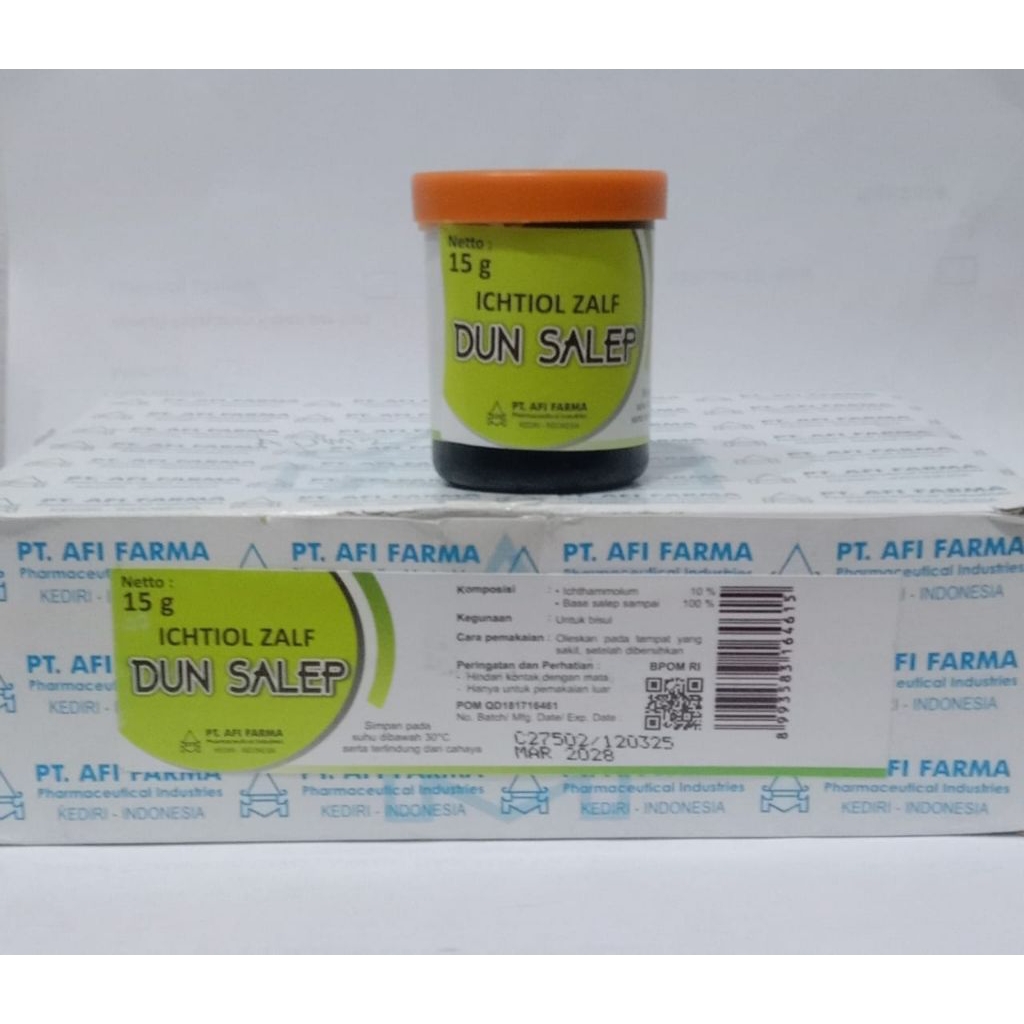 salep hitam / ichtiol obat bisul