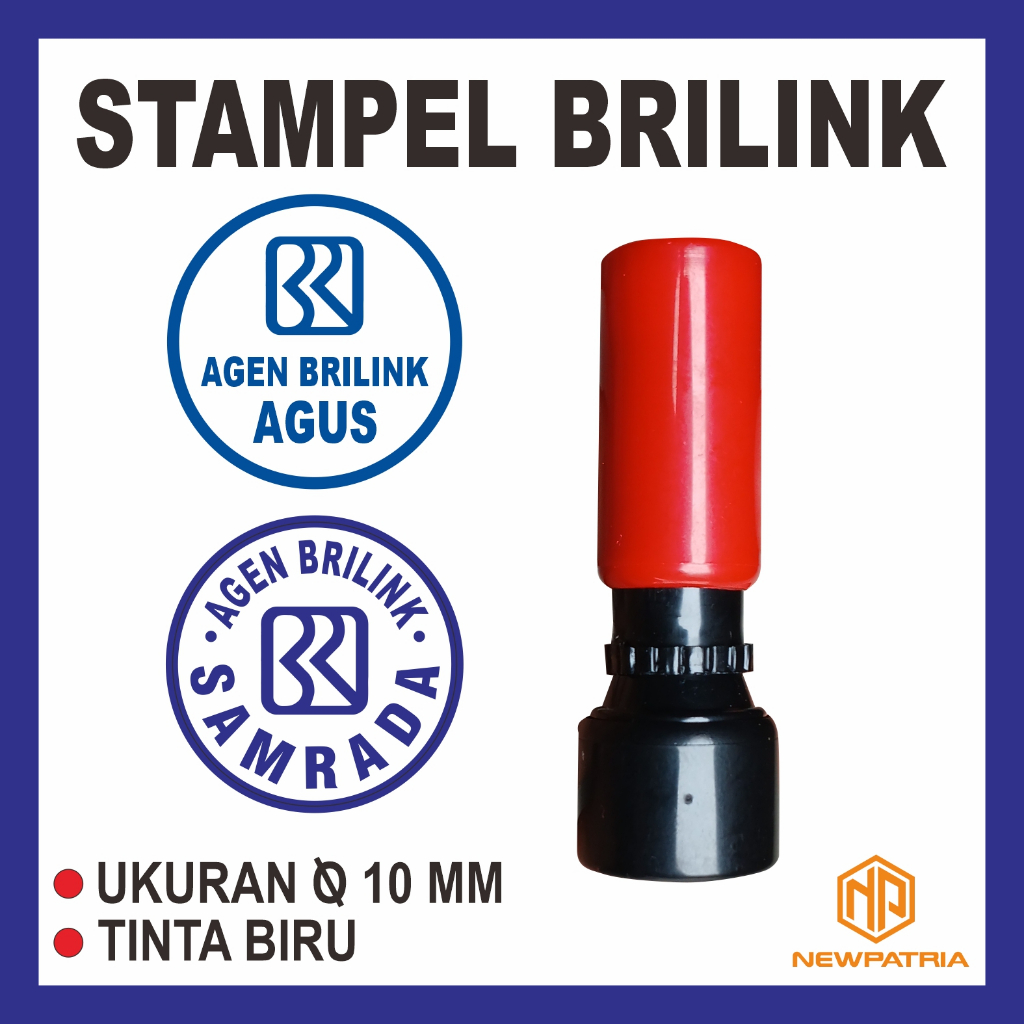 

STAMPLE STAMPEL BRILINK STAMPEL KARTU MEMBER UKURAN GAGANG 12