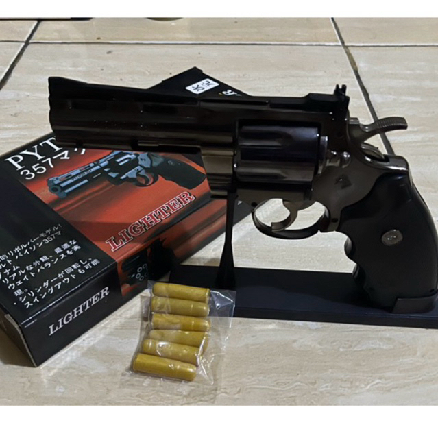 korek api pistol python 357 mirip asli terbaik