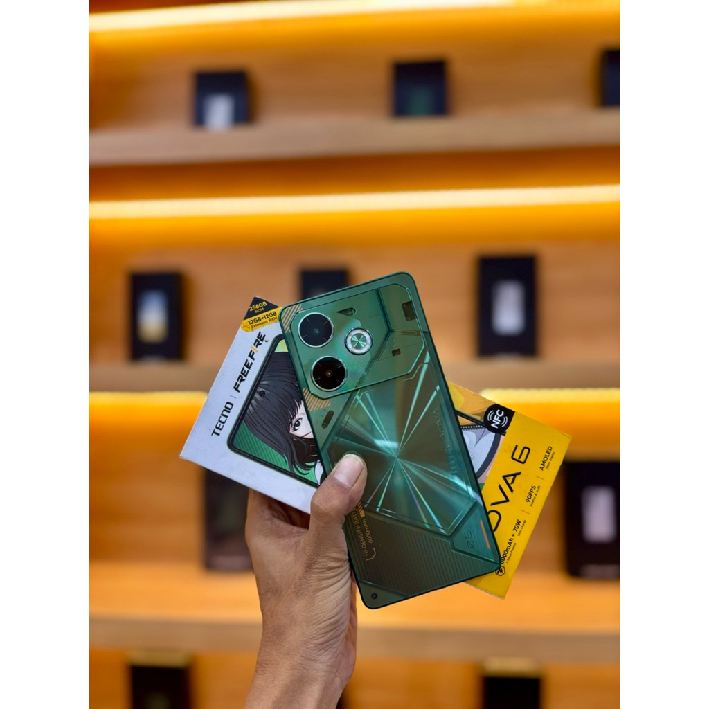 TECNO POVA 6 12/256GB // 8/256GB SECOND MULUS TERAWAT