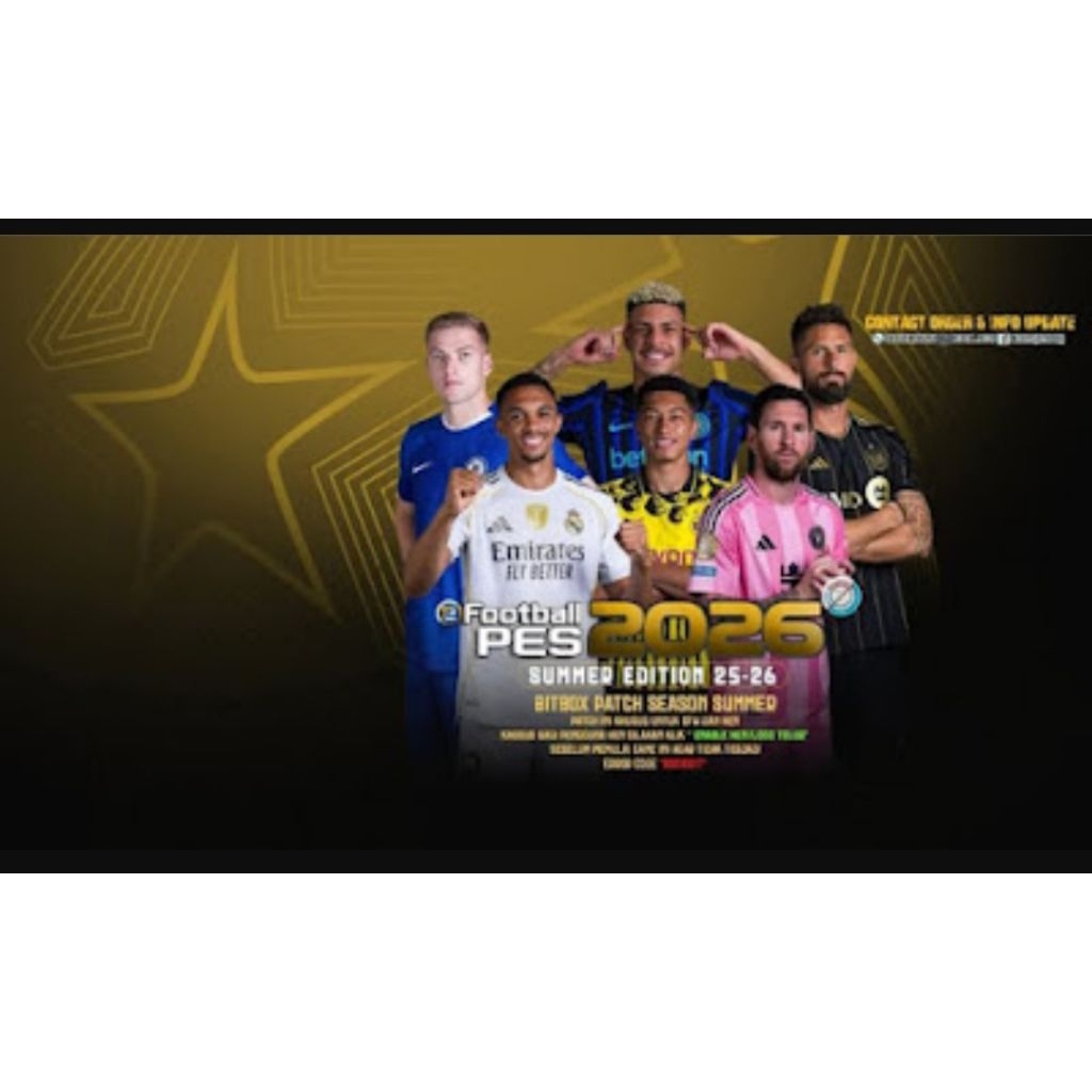 PES 2026 | BITBOX PATCH TERBARU | PS3