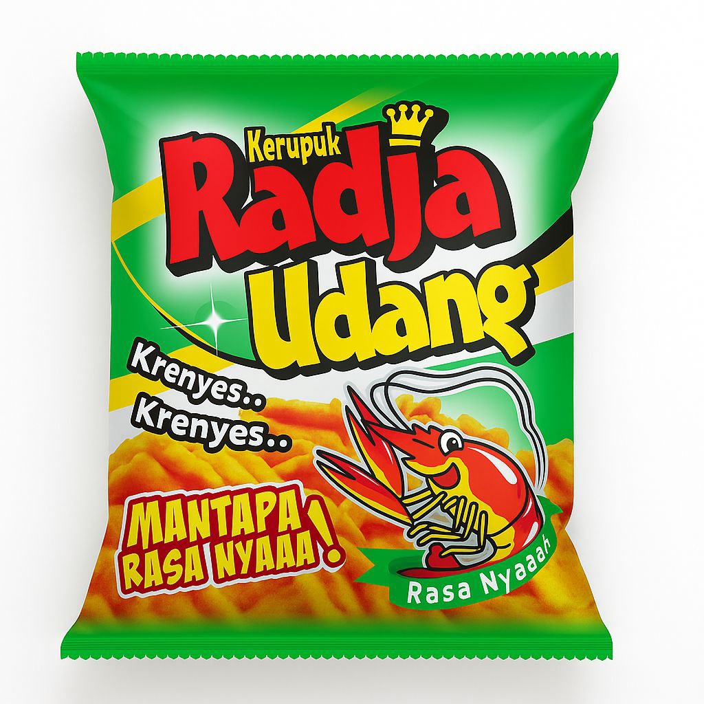 

Kerupuk Udang Radja 1 Pack Isi 20 Bungkus – Renyah Gurih Mantap Rasa