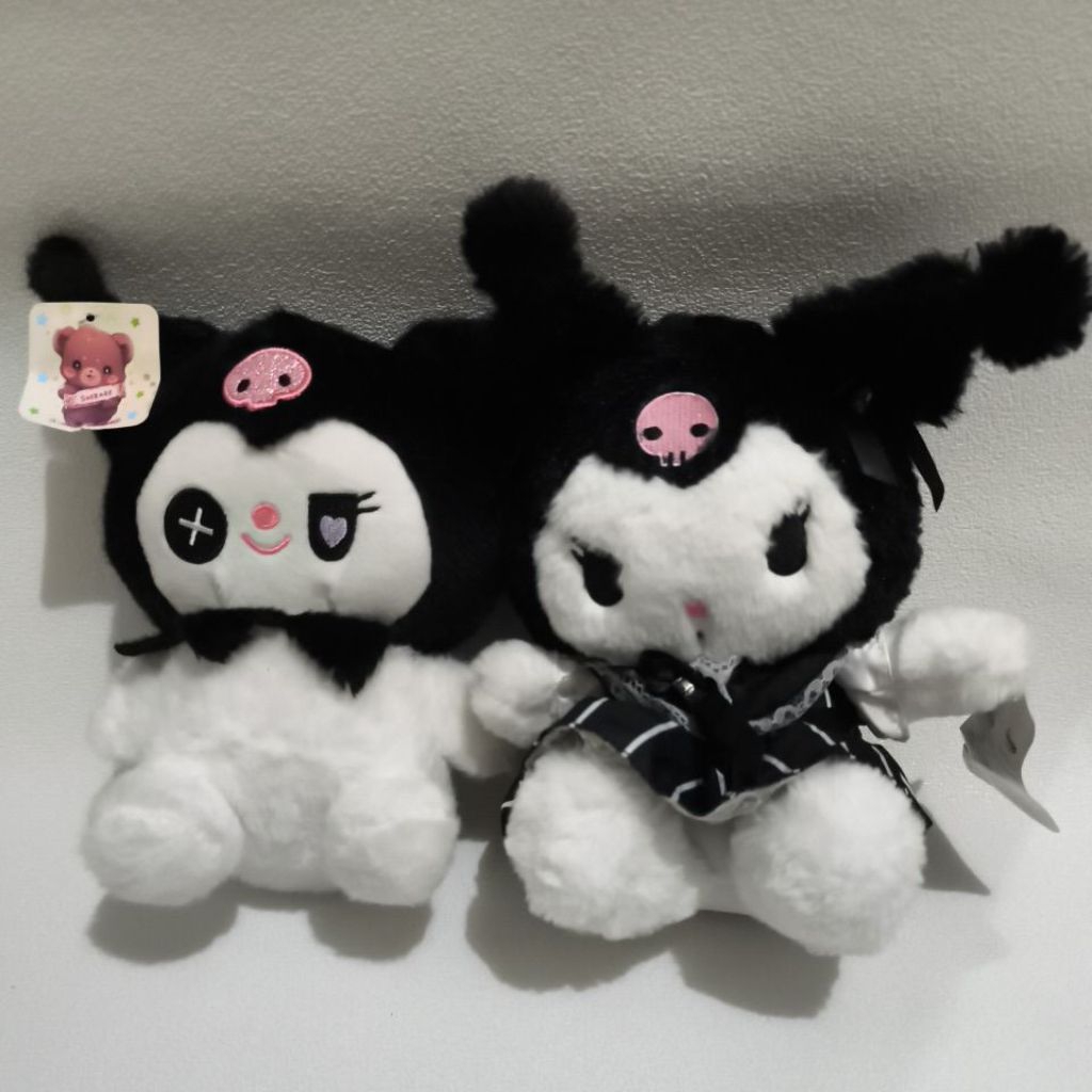 Boneka Kuromi new tag/ boneka kuromi kostum/ boneka kuromi bulu