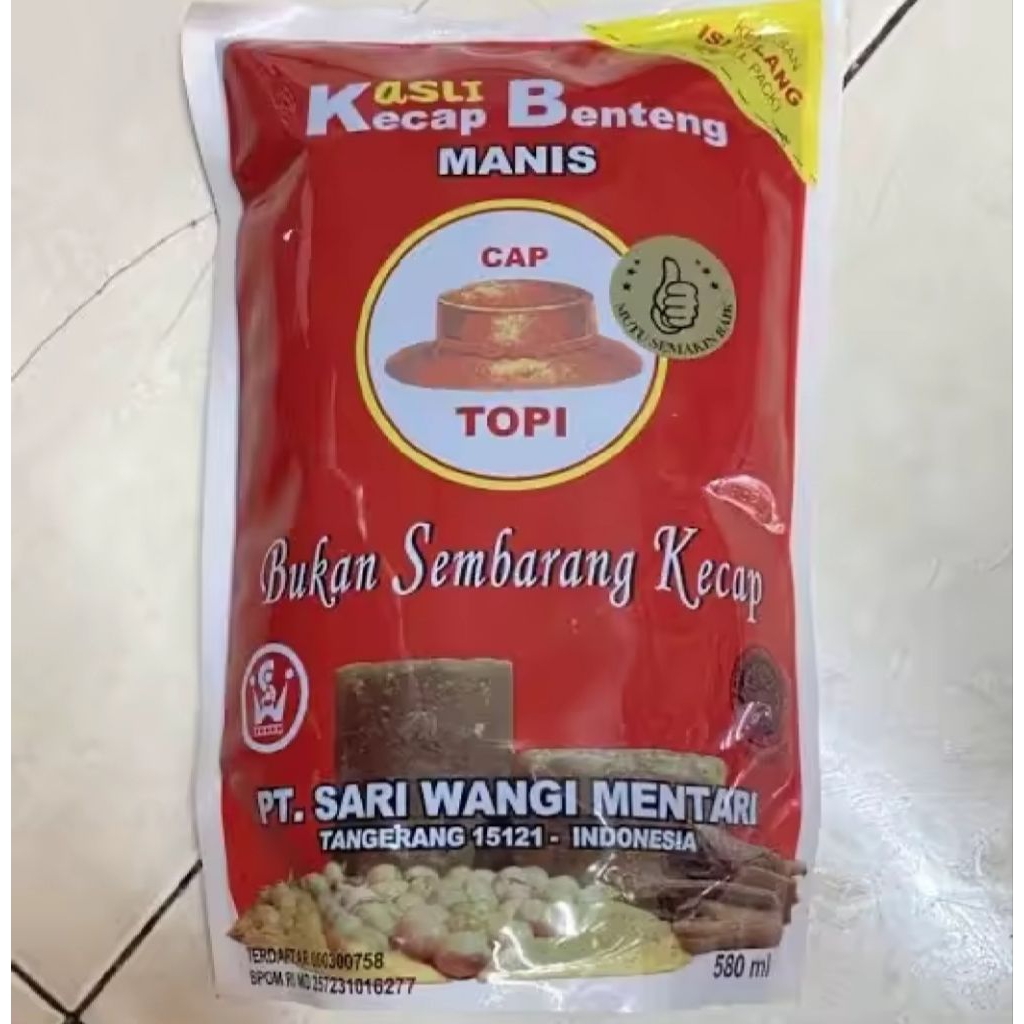 

Kecap Asli Manis Benteng Cap Topi 520ml Zabir Frozen Food