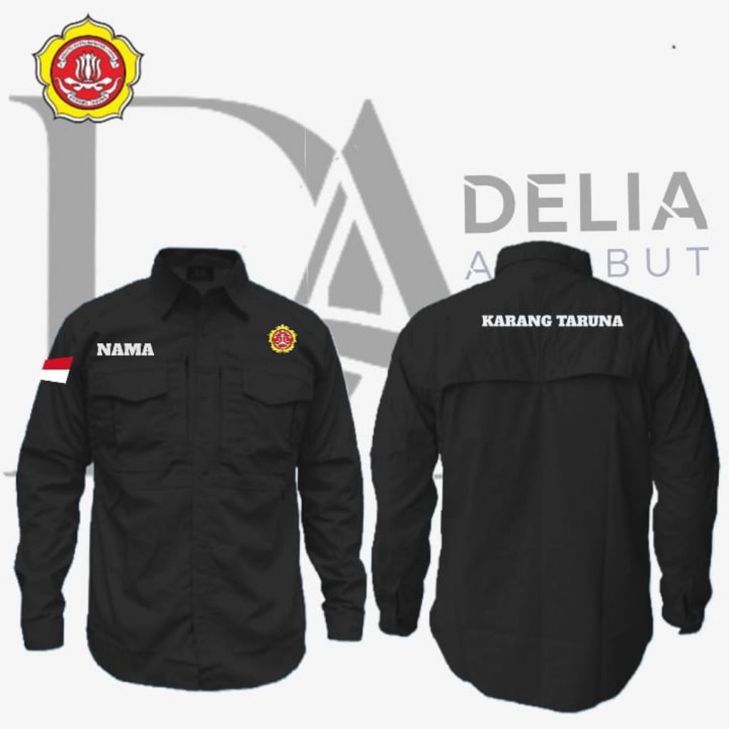 kemeja karang taruna/kemeja pdh karang taruna/kemeja pdl karang taruna/baju karang taruna/kemeja lap