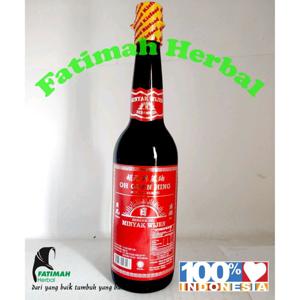Minyak Wijen Oh Guan Hing Halal-600 ml