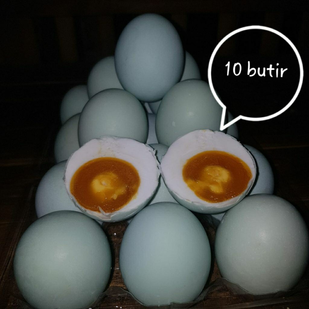 

Telor asin matang masir dan gurih (paket 10 butir sedang)