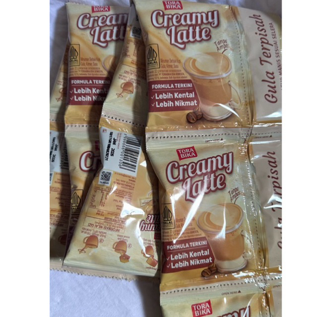 

TORABIKA CREAMY LATTE – SENSASI LATTE SUPER CREAMY DENGAN GULA TERPISAH!