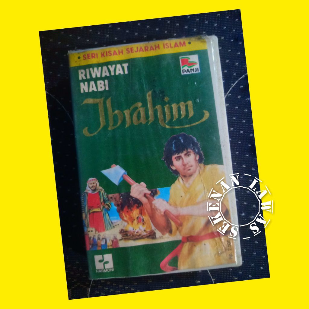 Kaset Cerita Anak Riwayat Nabi Ibrahim (Cover Ada Noda / Pita Bagus)